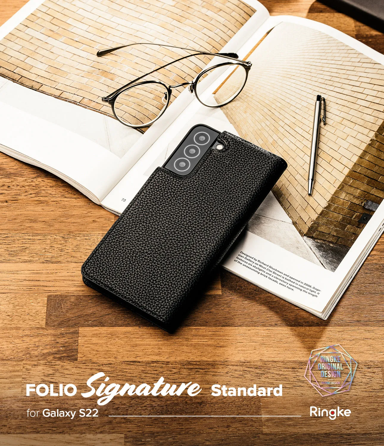 Galaxy S22 Case | Folio Signature Standard