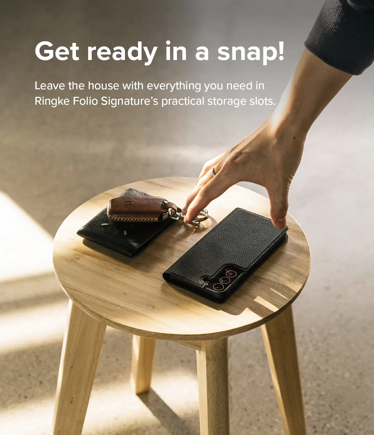 Galaxy S22 Case | Folio Signature Standard