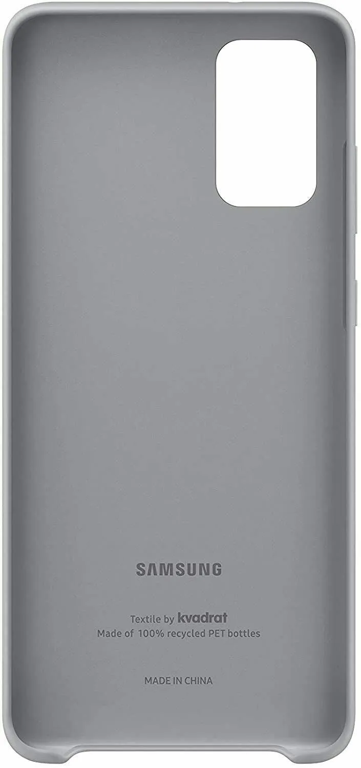 Genuine Samsung Galaxy S20 Plus Grey Kvadrat Cover Case EF-XG985FJEG