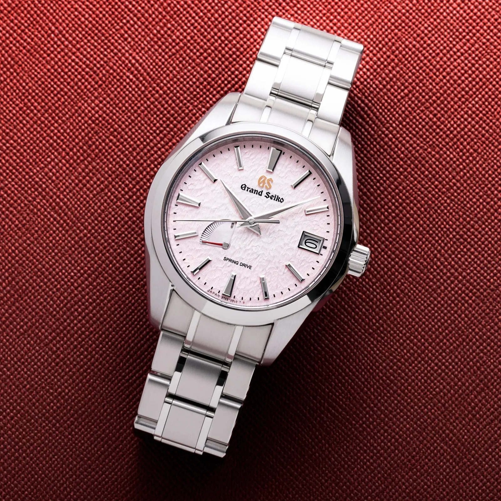 Heritage Collection Caliber 9R65 Spring Drive Limited Edition "Pink Snowflake" SBGA497