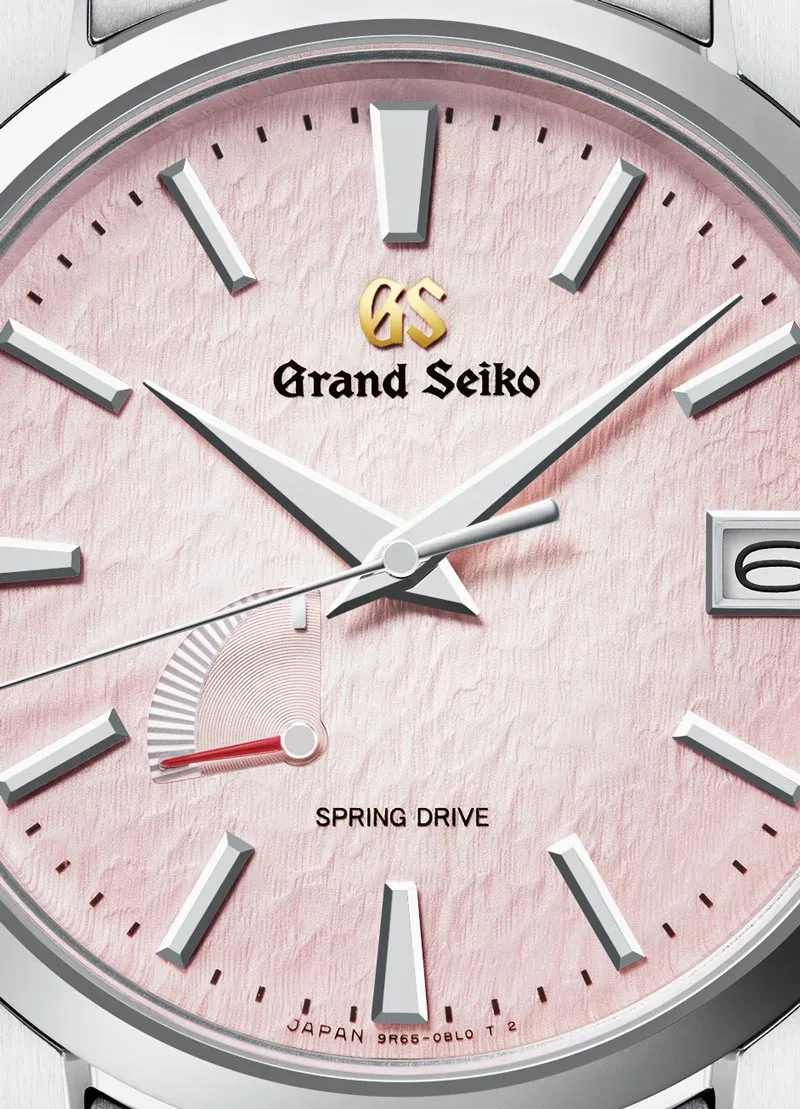 Heritage Collection Caliber 9R65 Spring Drive Limited Edition "Pink Snowflake" SBGA497