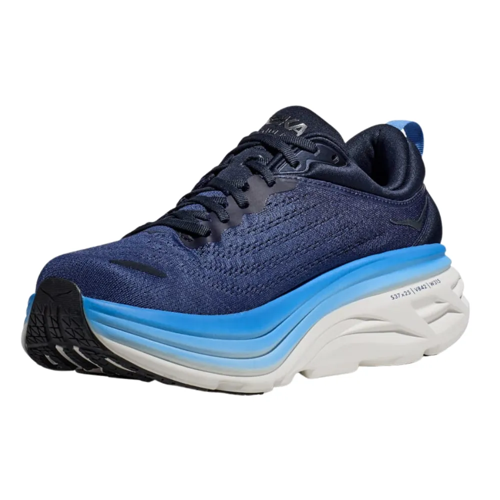 Hoka Bondi 8 Outer Space/All Aboard Running Shoe (Men's)