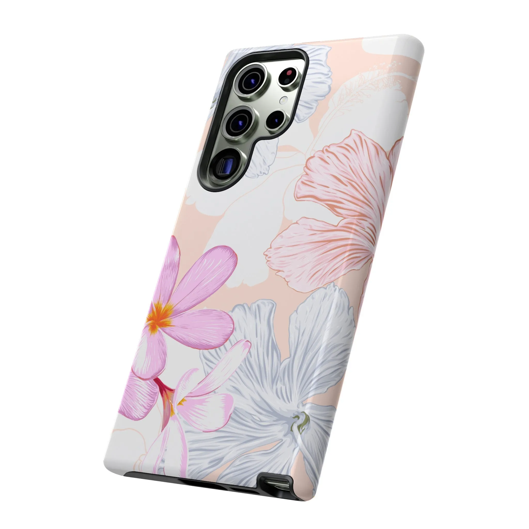 Island Blossom | Pink Flower Case