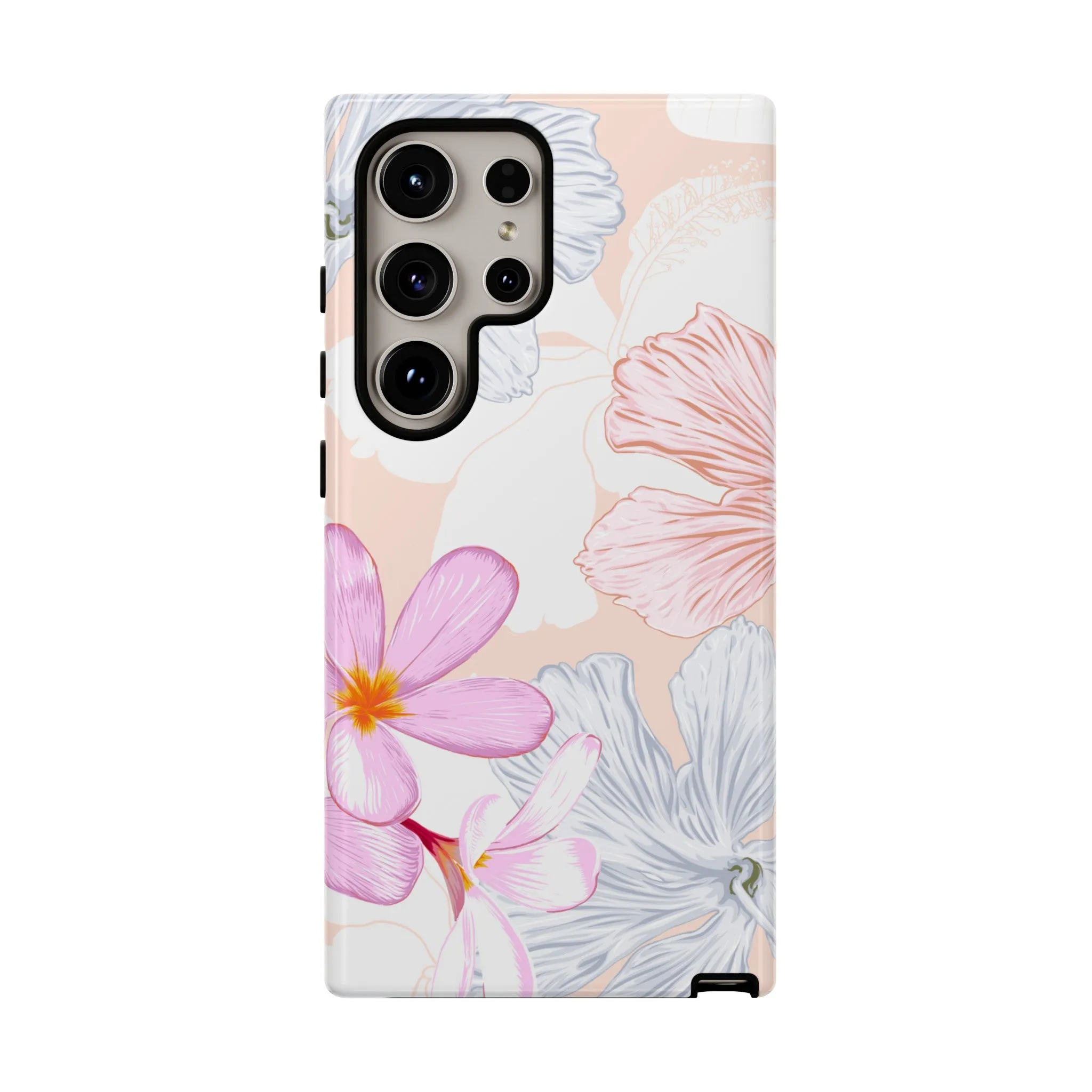 Island Blossom | Pink Flower Case