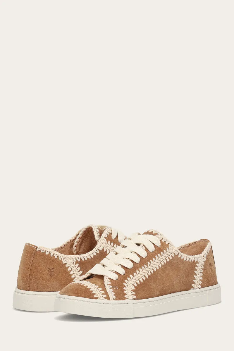 Ivy Crochet Low Lace Sneaker