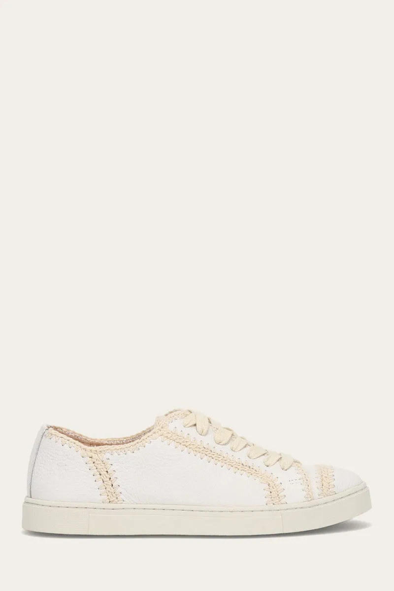 Ivy Crochet Low Lace Sneaker