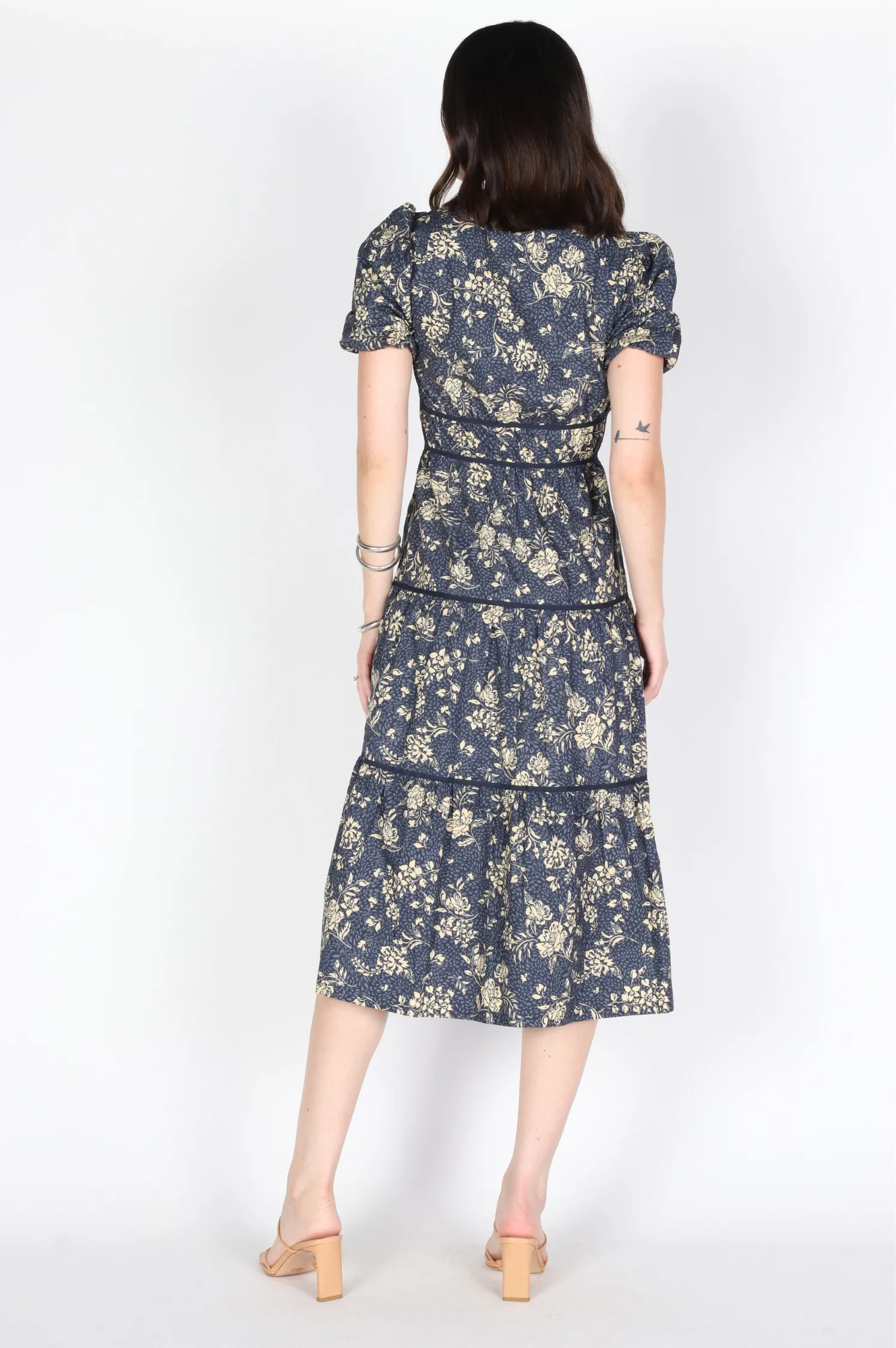 Jolina Tiered Midi Dress