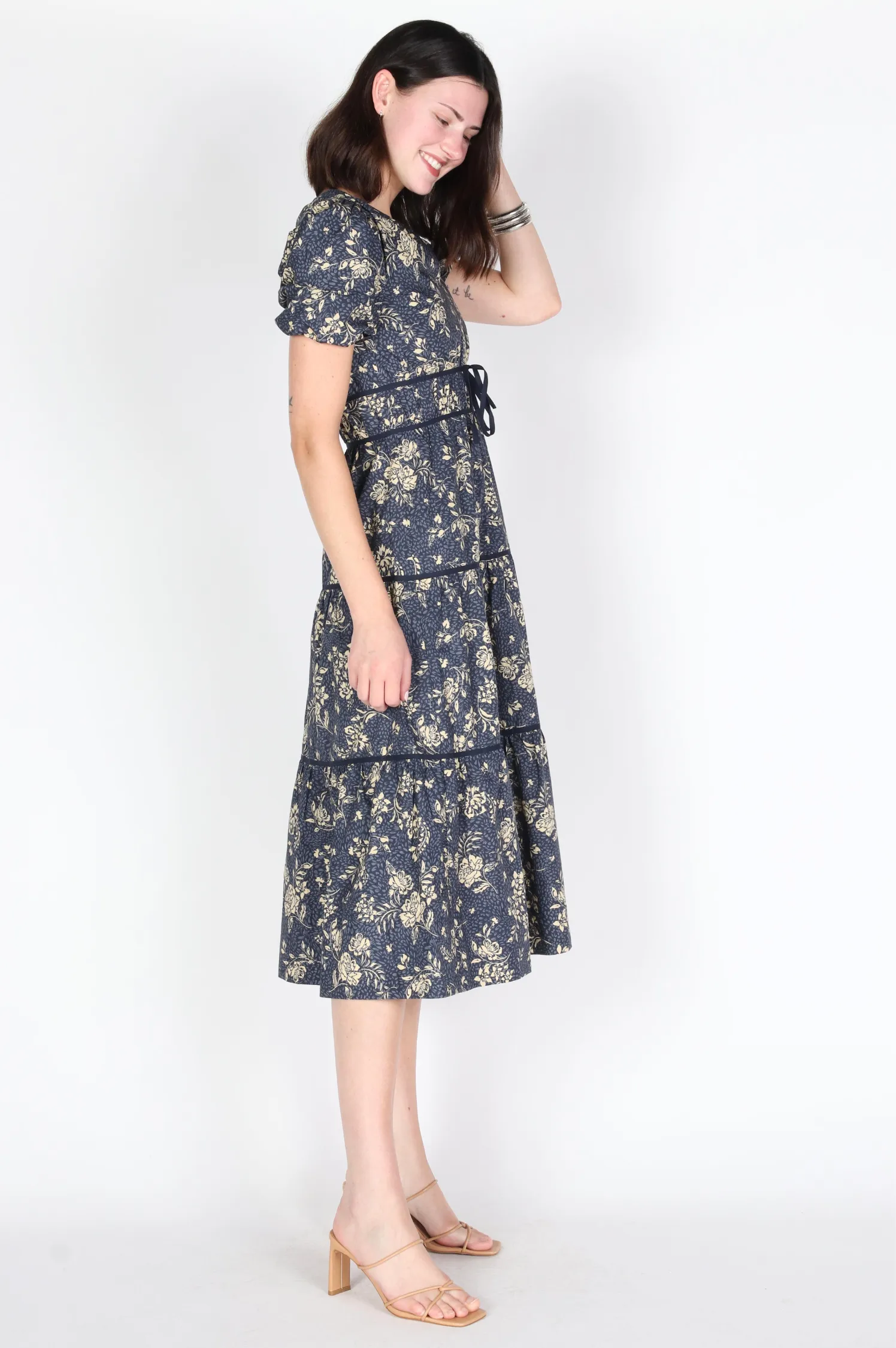 Jolina Tiered Midi Dress