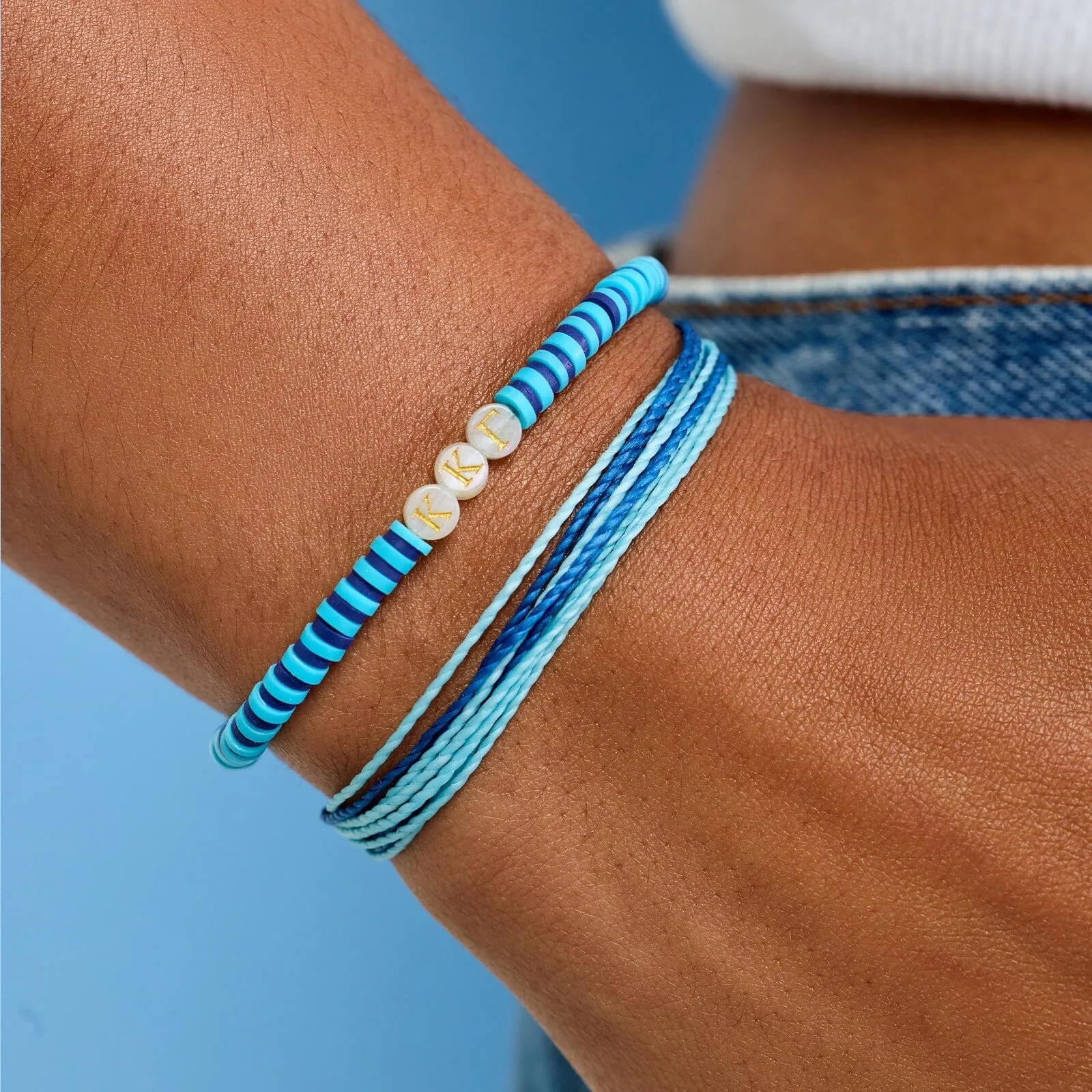 Kappa Kappa Gamma Bracelet Set of 2