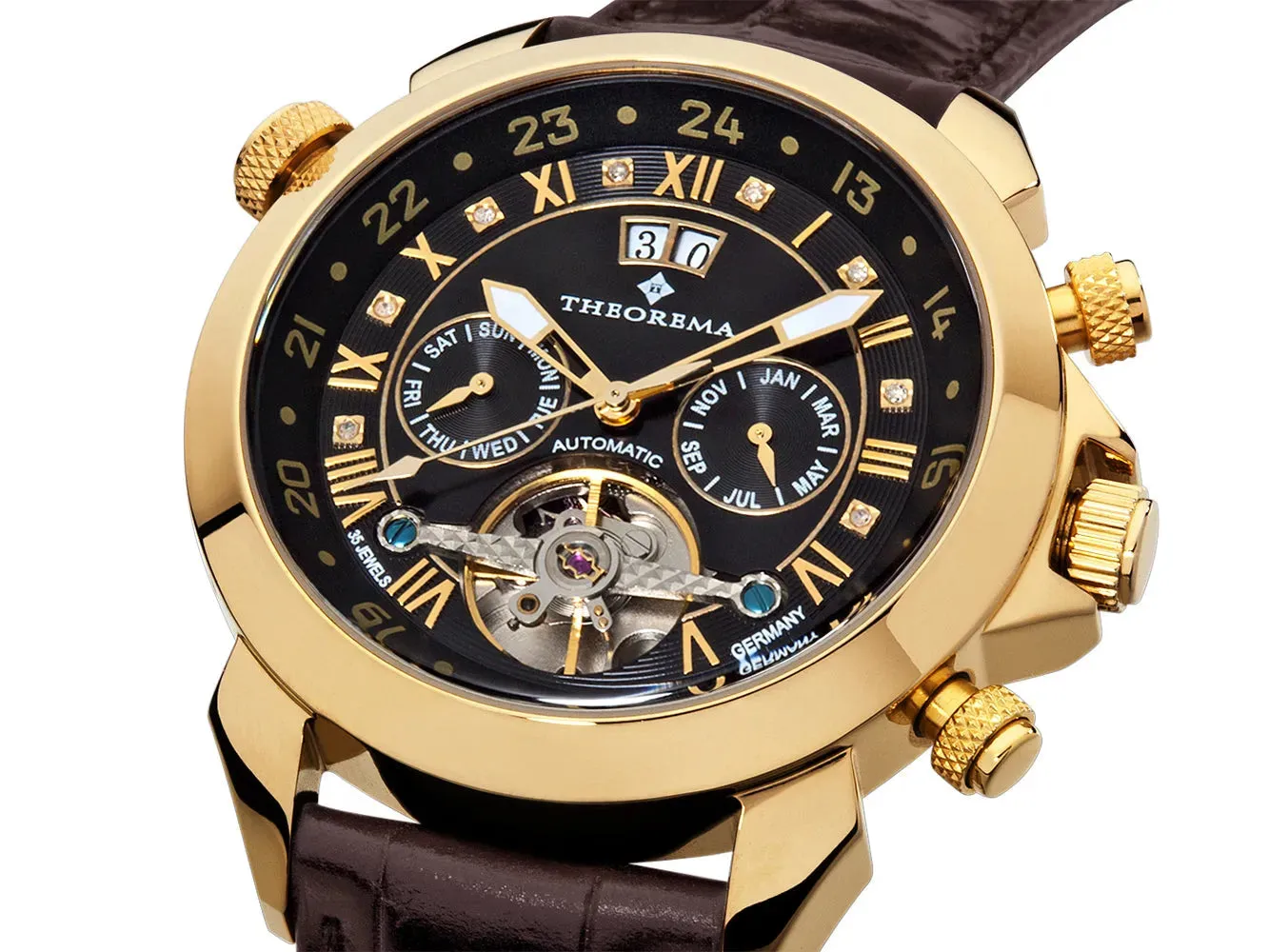 Marco Polo  GM-3005-7 |Gold| Diamonds Theorema Germany