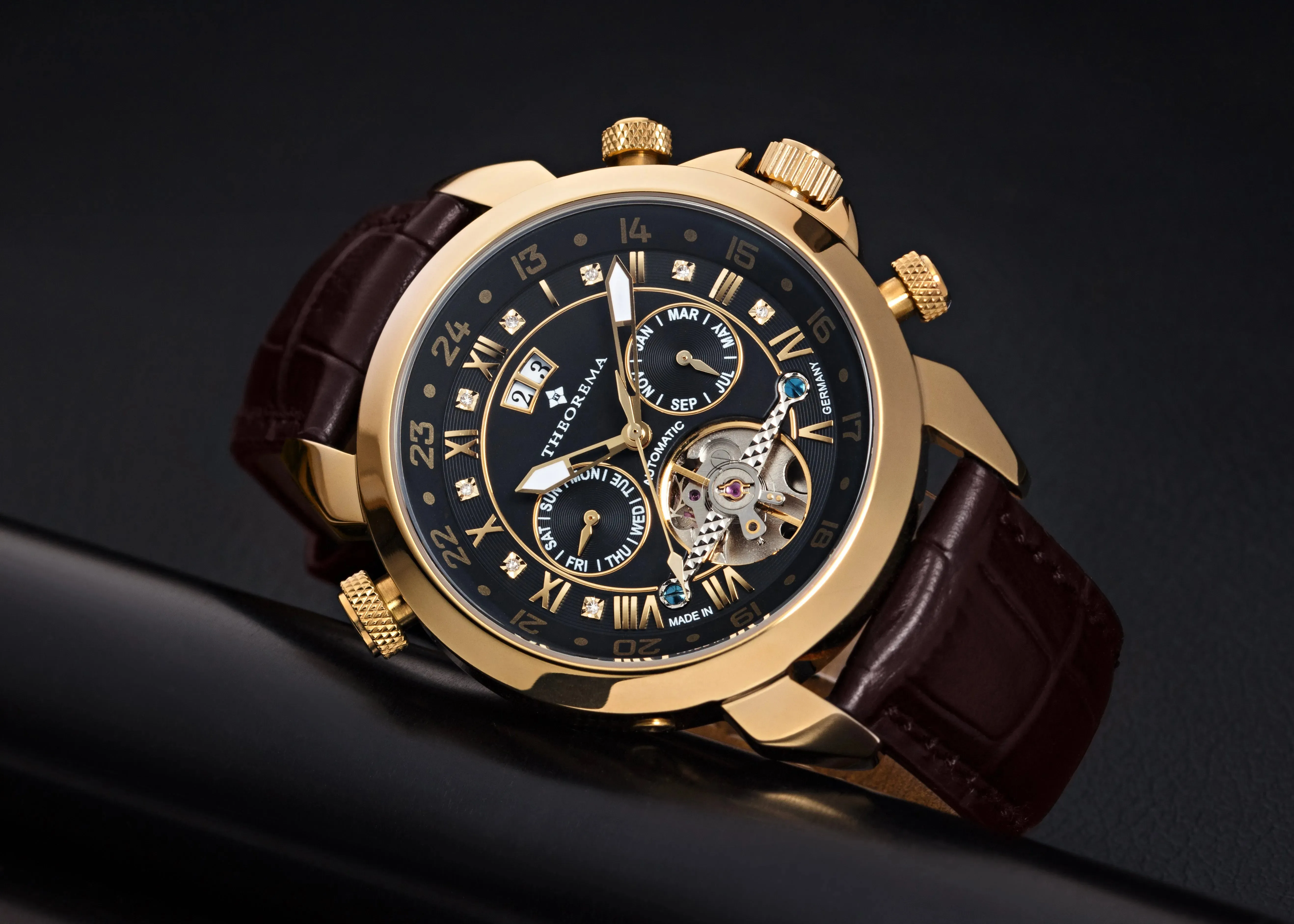 Marco Polo  GM-3005-7 |Gold| Diamonds Theorema Germany