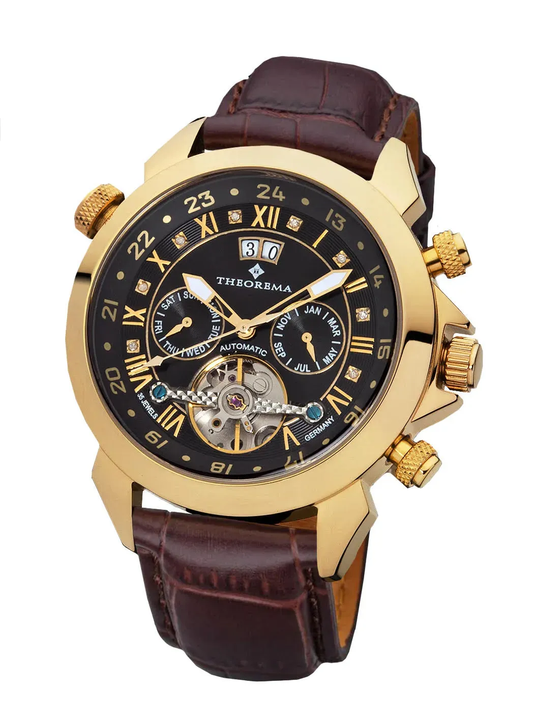 Marco Polo  GM-3005-7 |Gold| Diamonds Theorema Germany