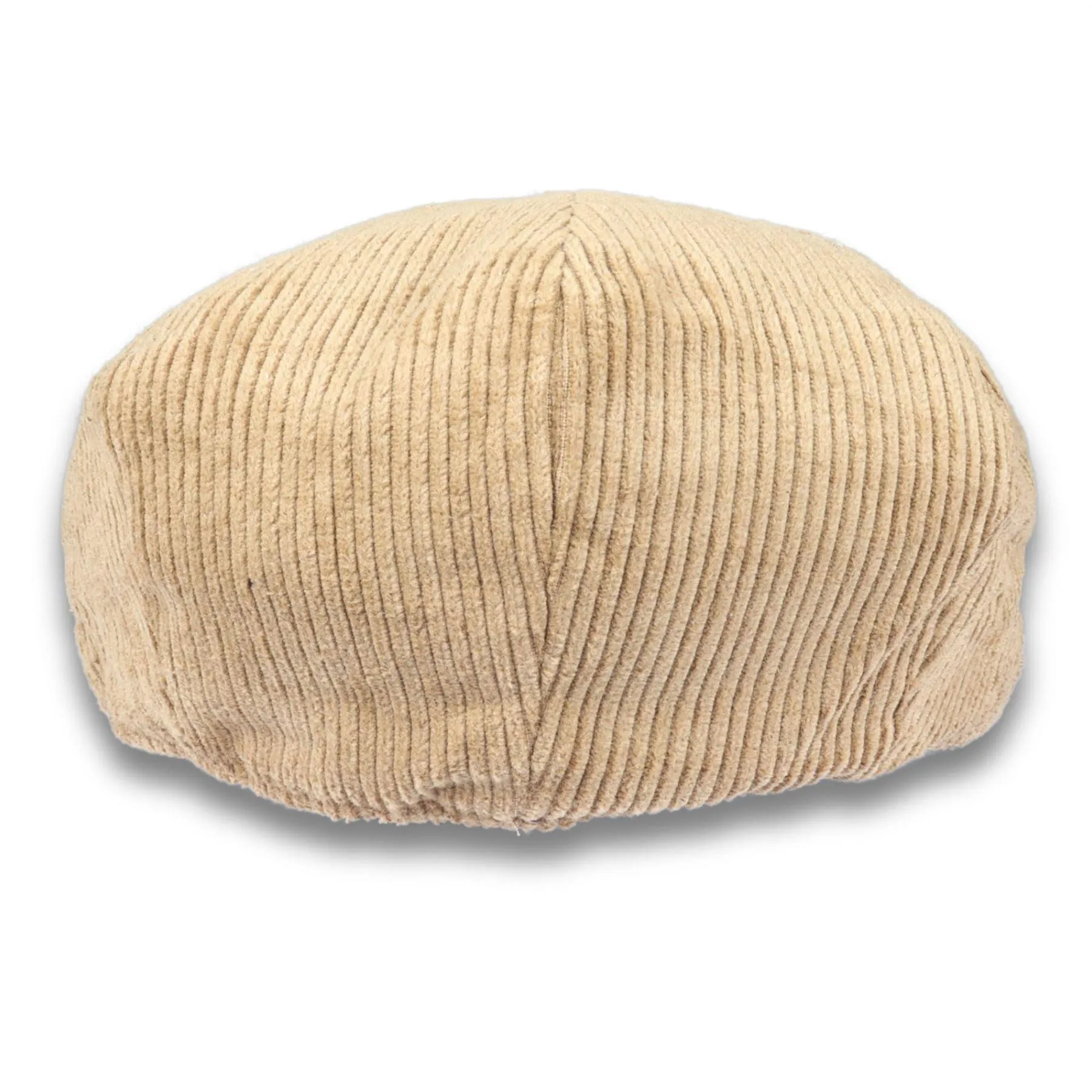 Men's Flat Cap 100% Cotton Corduroy Newsboy Baker Boy Peaked 8 Panel Hat