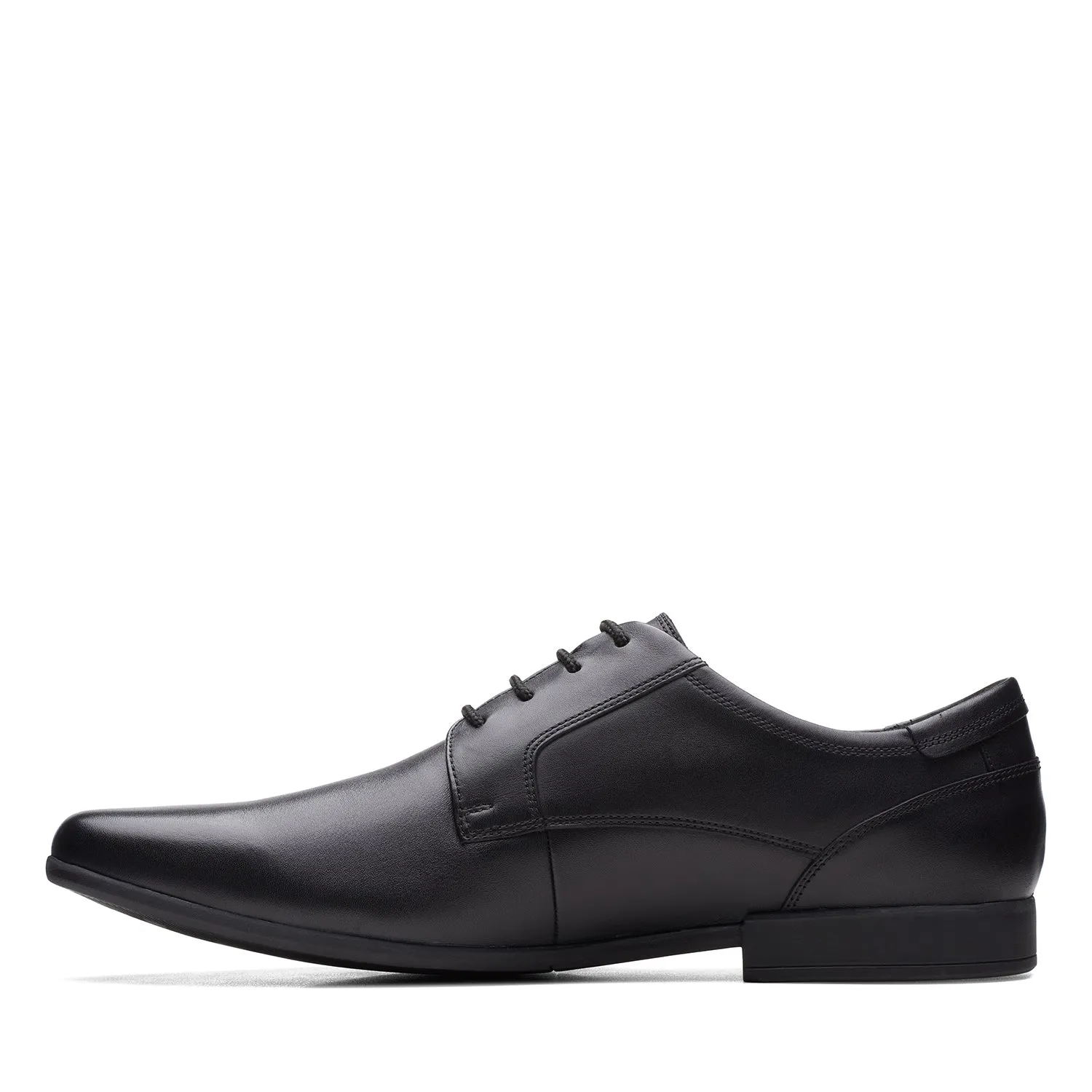 Mens - Sidton Lace Black Leather