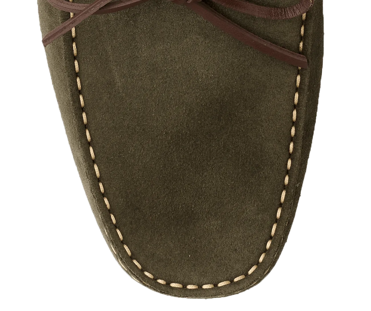 Napoli Earth Green Suede