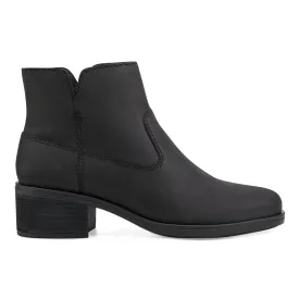 Oslo Block Heel Round Toe Casual Booties