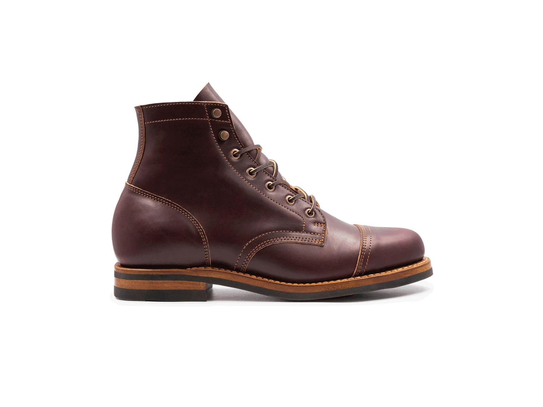 Oxblood Double Shot Cap Toe