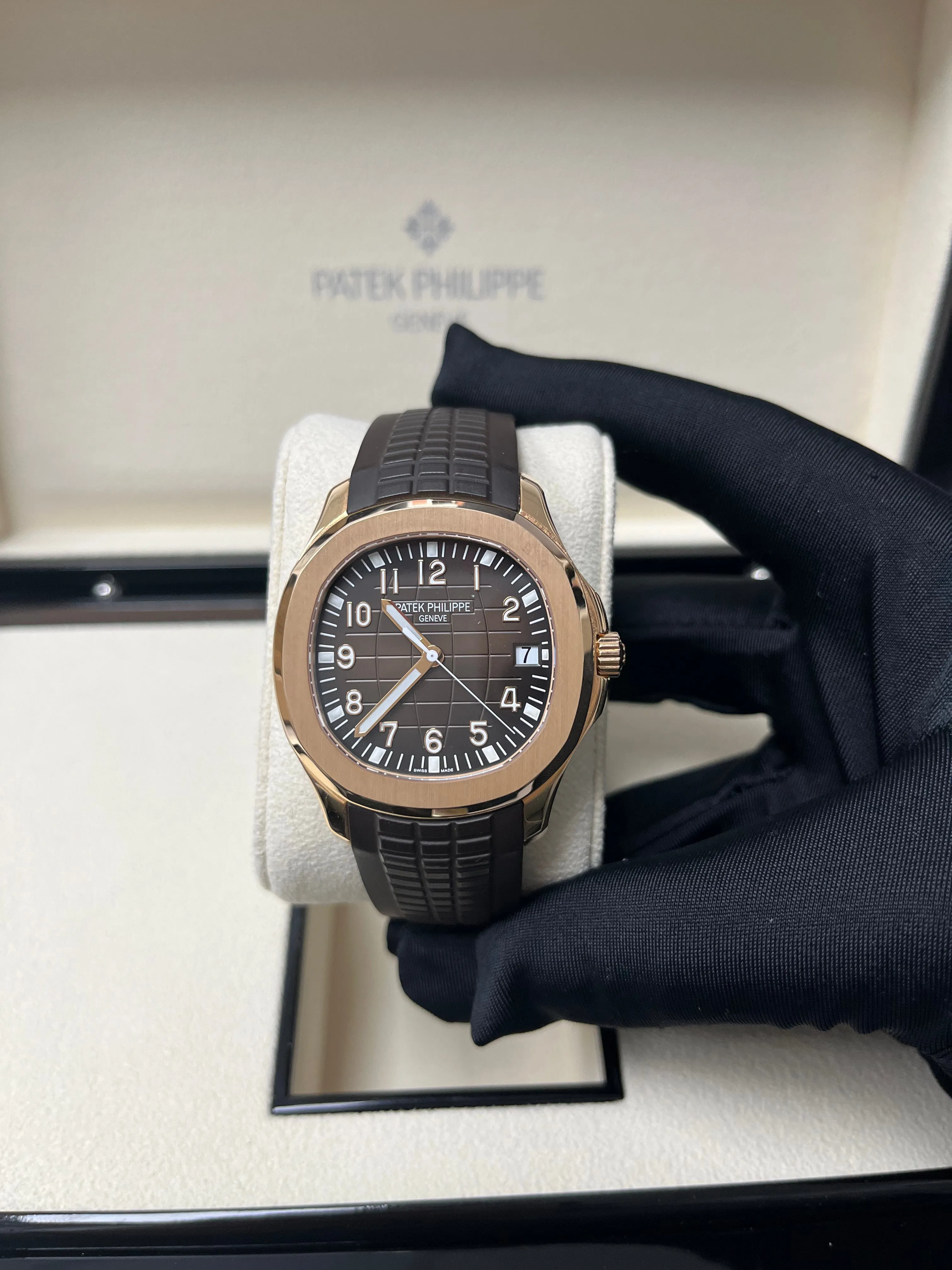 Patek Philippe Aquanaut Rose Gold - Brown Dial (Ref# 5167R-001)