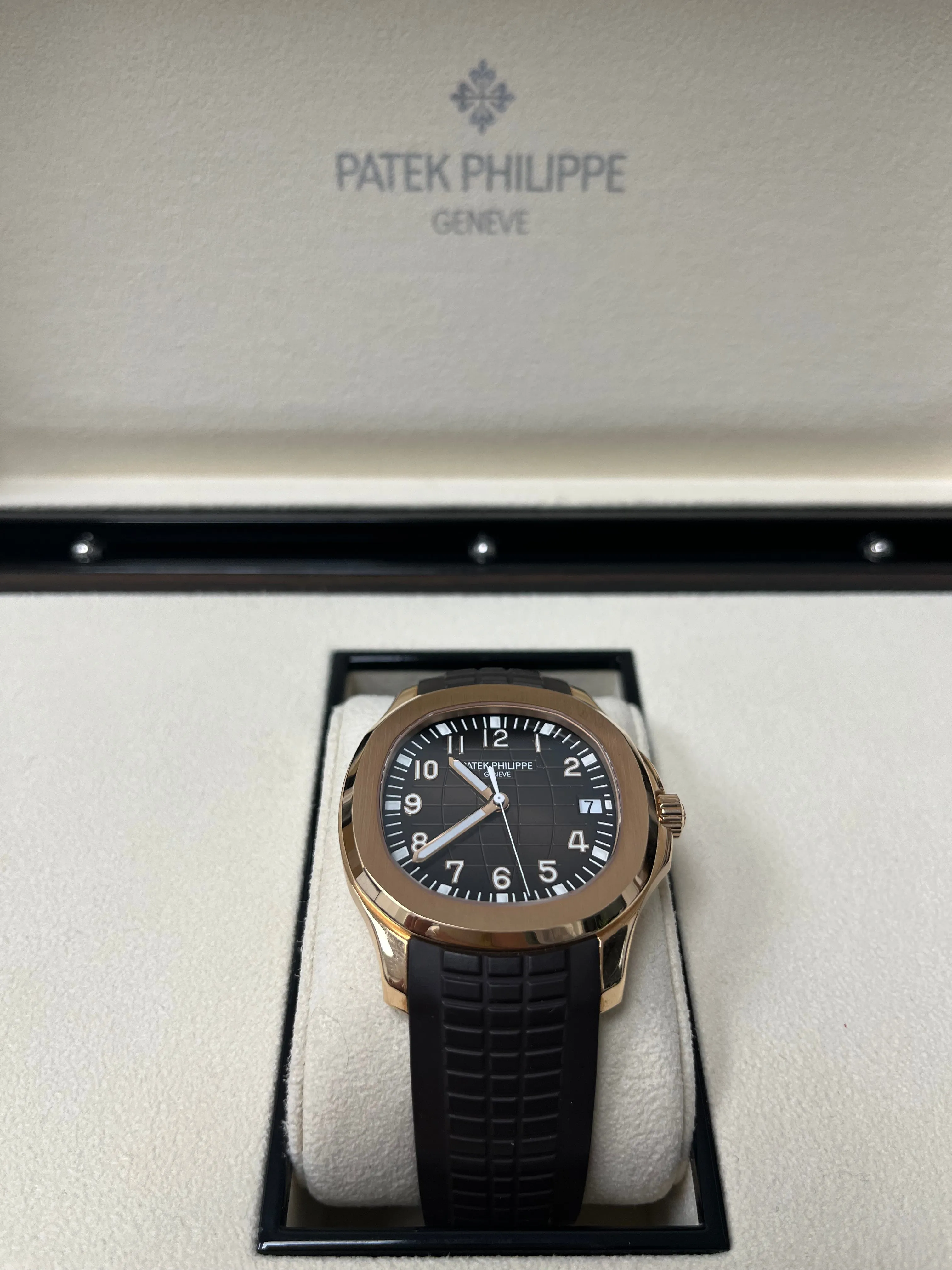 Patek Philippe Aquanaut Rose Gold - Brown Dial (Ref# 5167R-001)