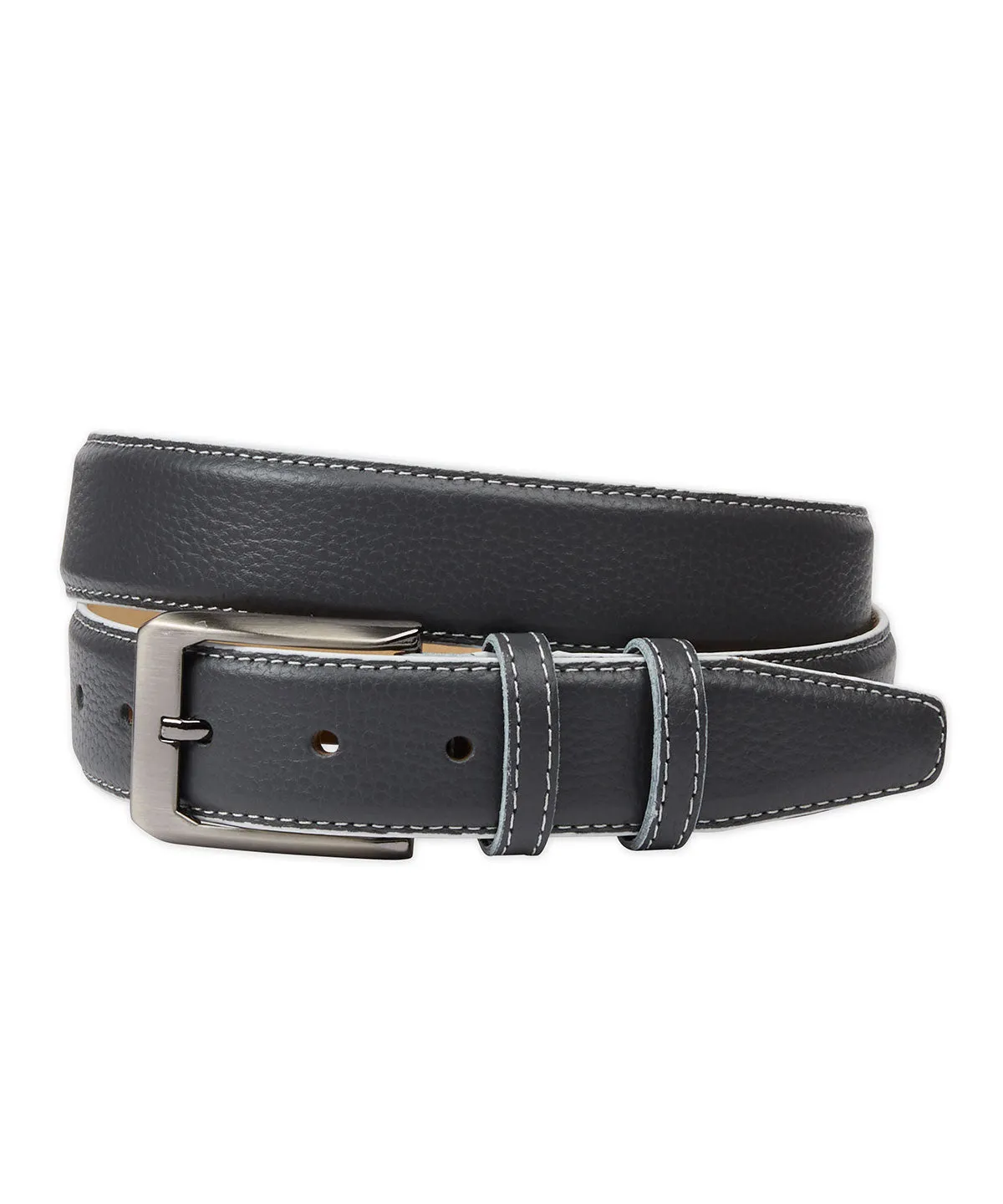 Pebble Calf Skin Belt