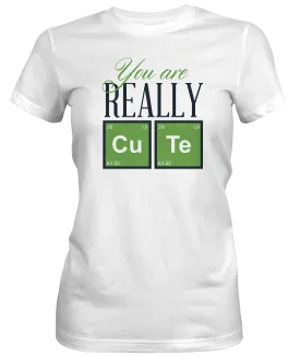 Periodical Chart Really Cute Ladies Graphic Tee