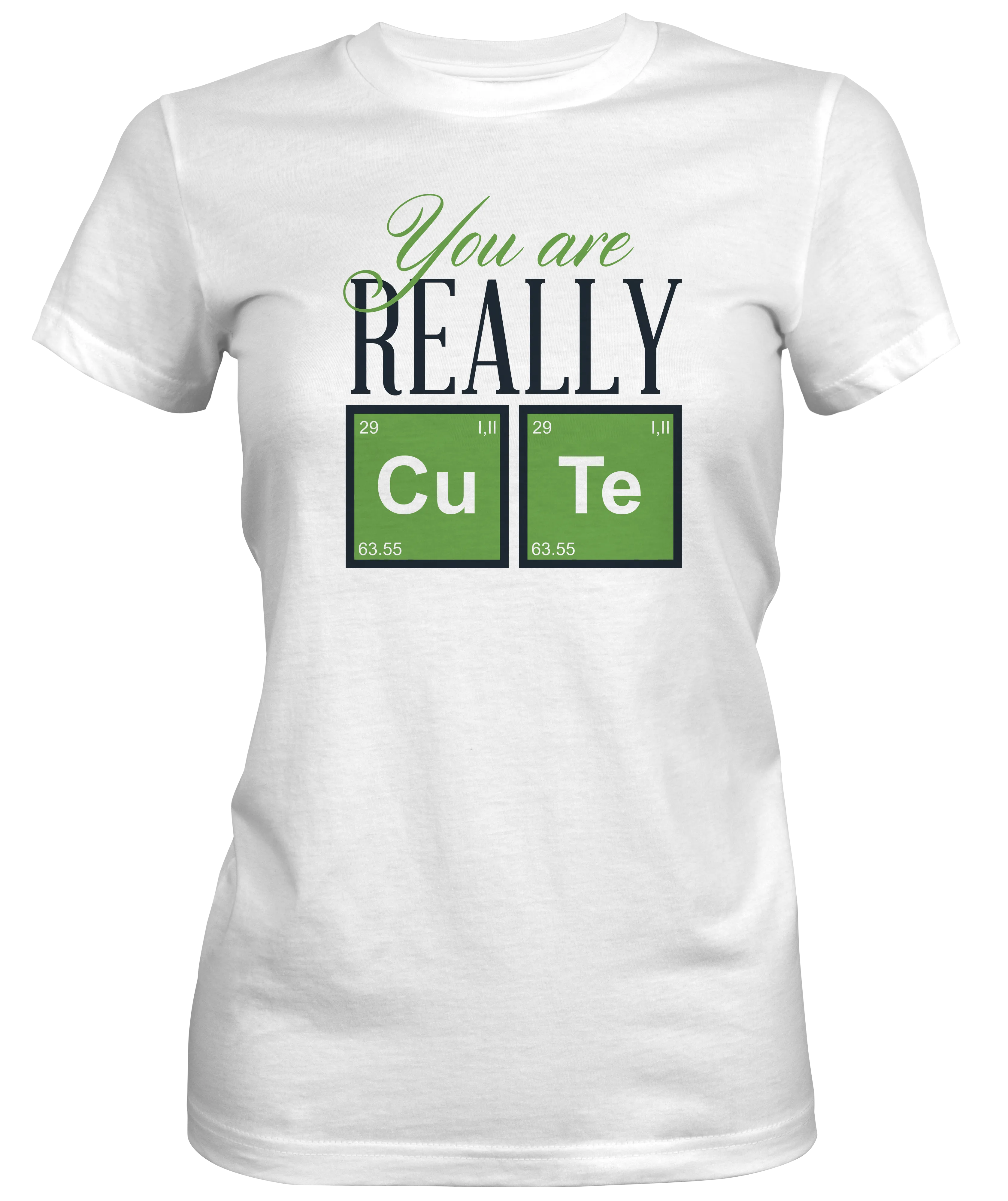 Periodical Chart Really Cute Ladies Graphic Tee