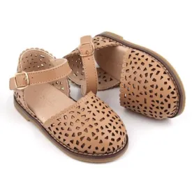 Pocket Hard Sole Sandal Tan