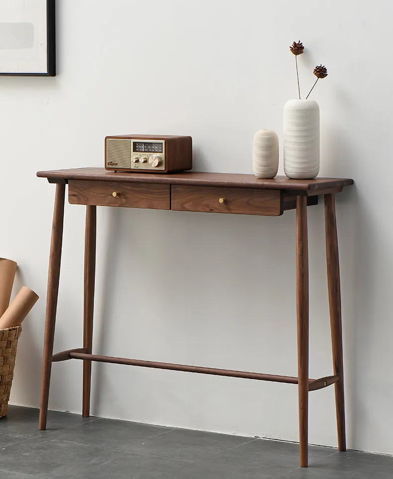 Sonya Solid Wood Console Table with Drawers