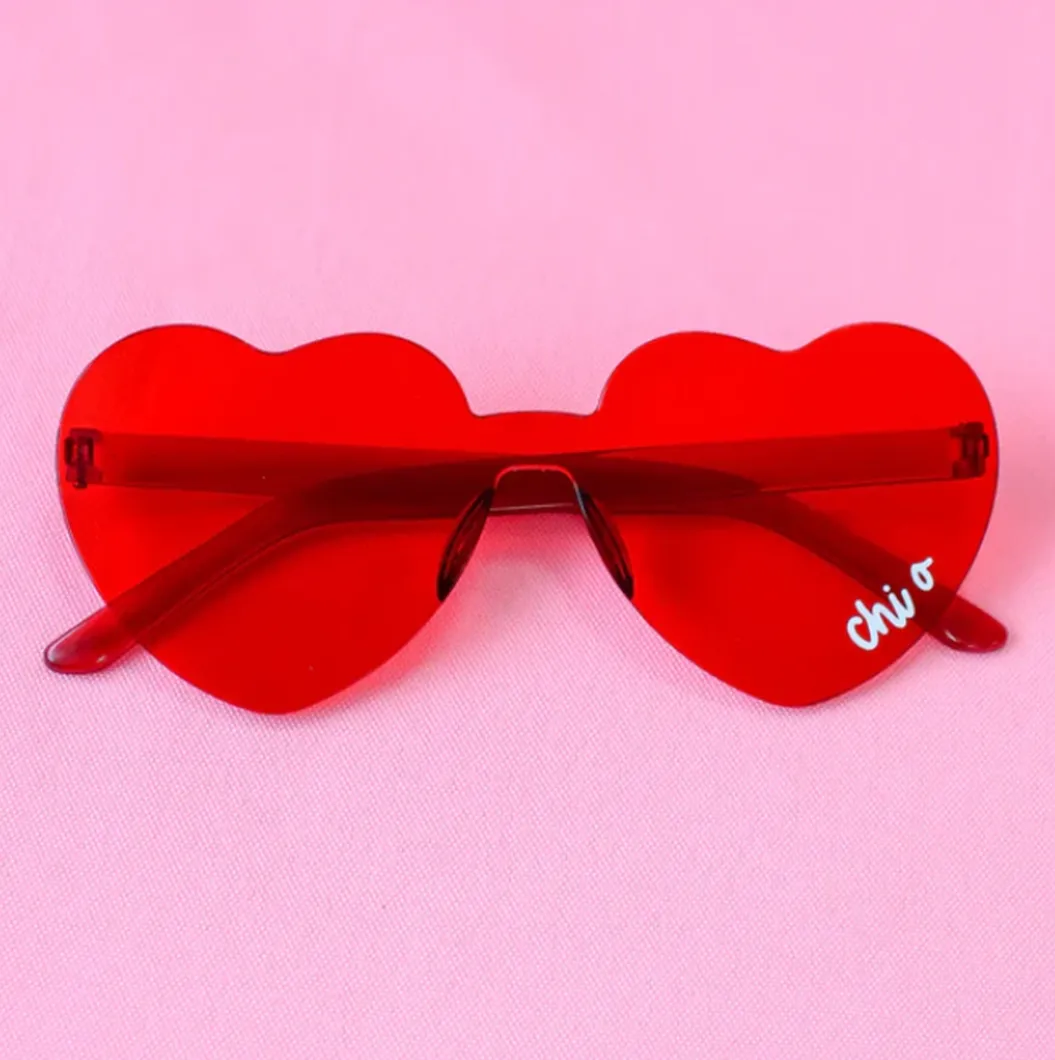 Sorority Heart Sunglasses