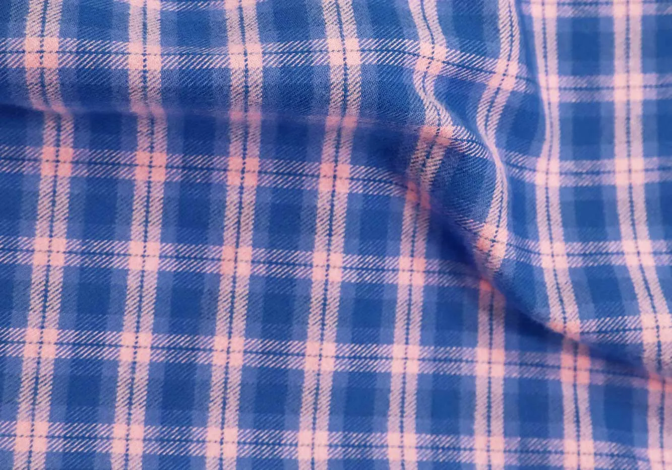 The Cerulean Lincoln Brushed Twill Custom Shirt