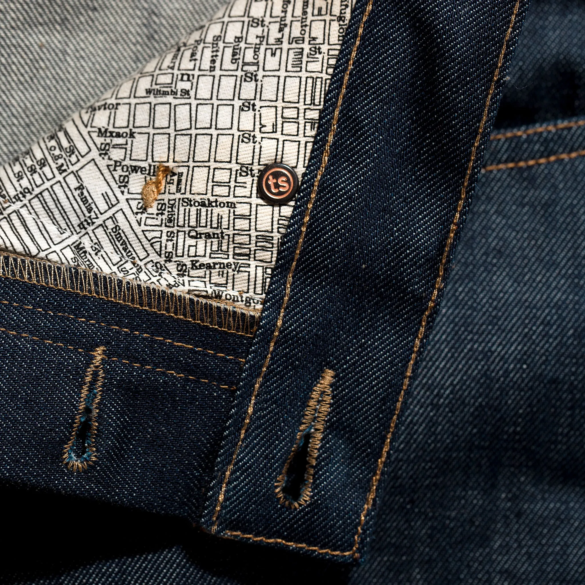 The Democratic Jean in Organic '68 Selvage