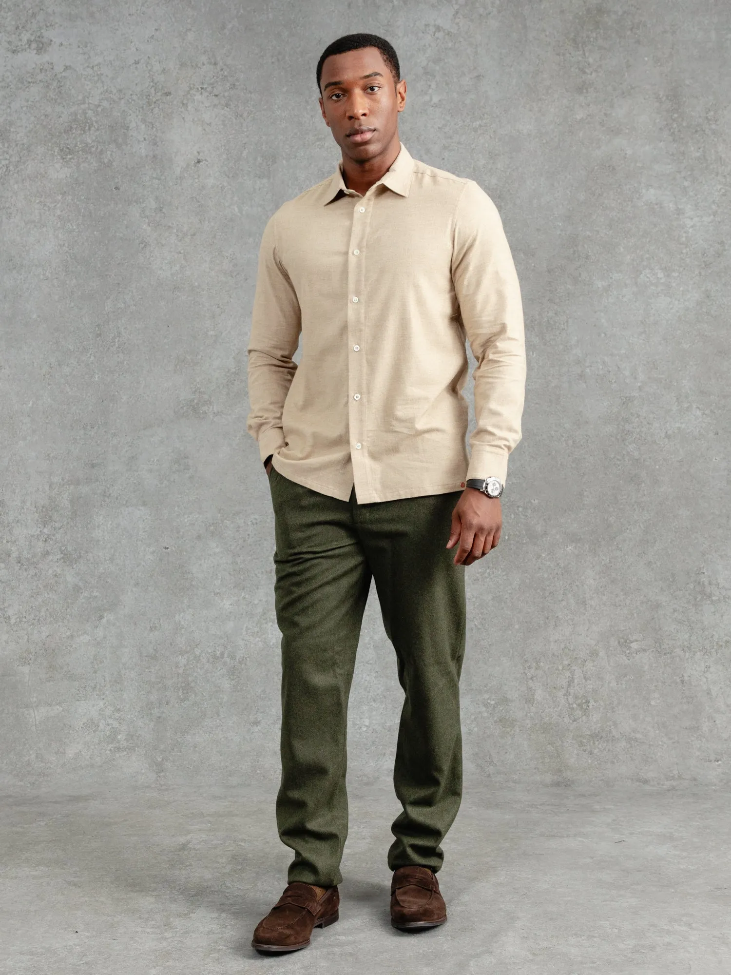 The Victor Melton Shirt - Sand