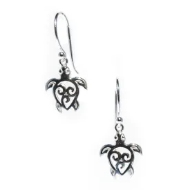 Turtle Cove Sterling Silver Earrings