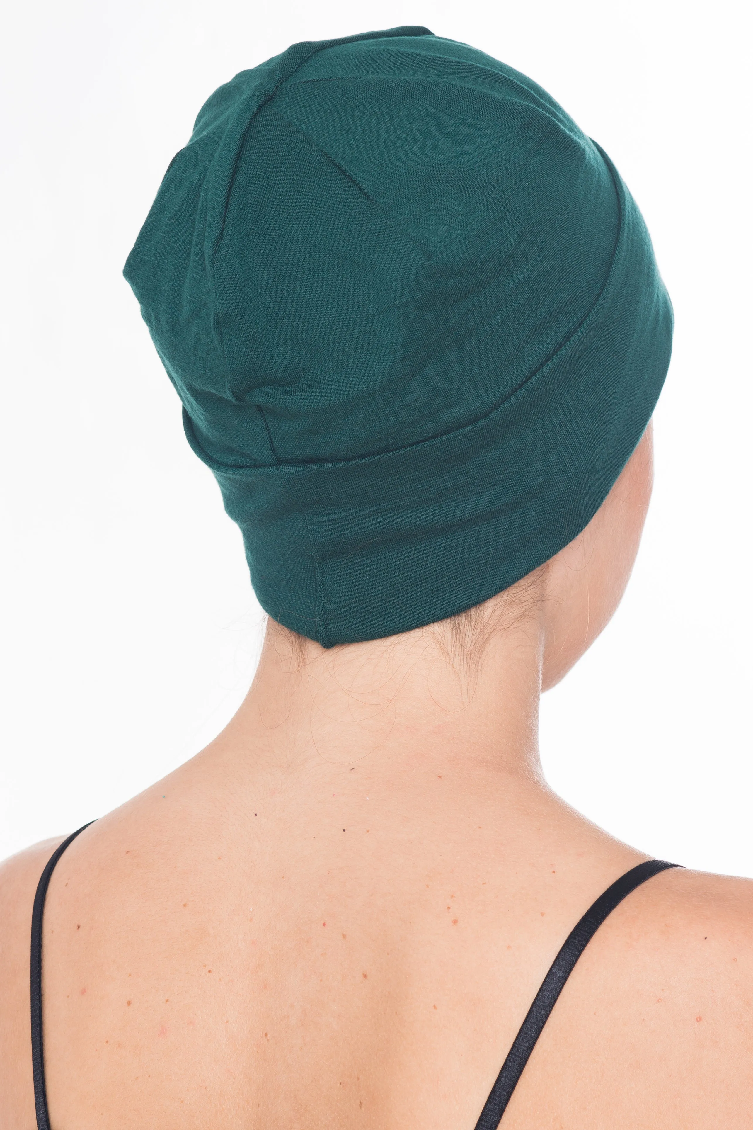 Unisex Solid Reversible Beanie