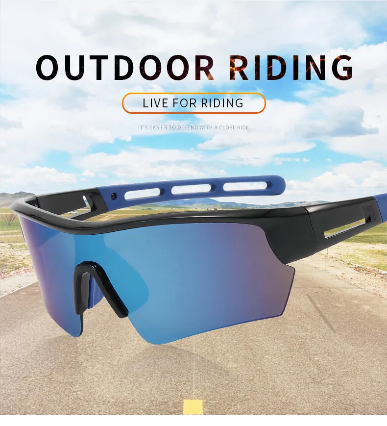 Unisex UV400 Polarized Safety Goggles Sunglasses for Cycling Sports