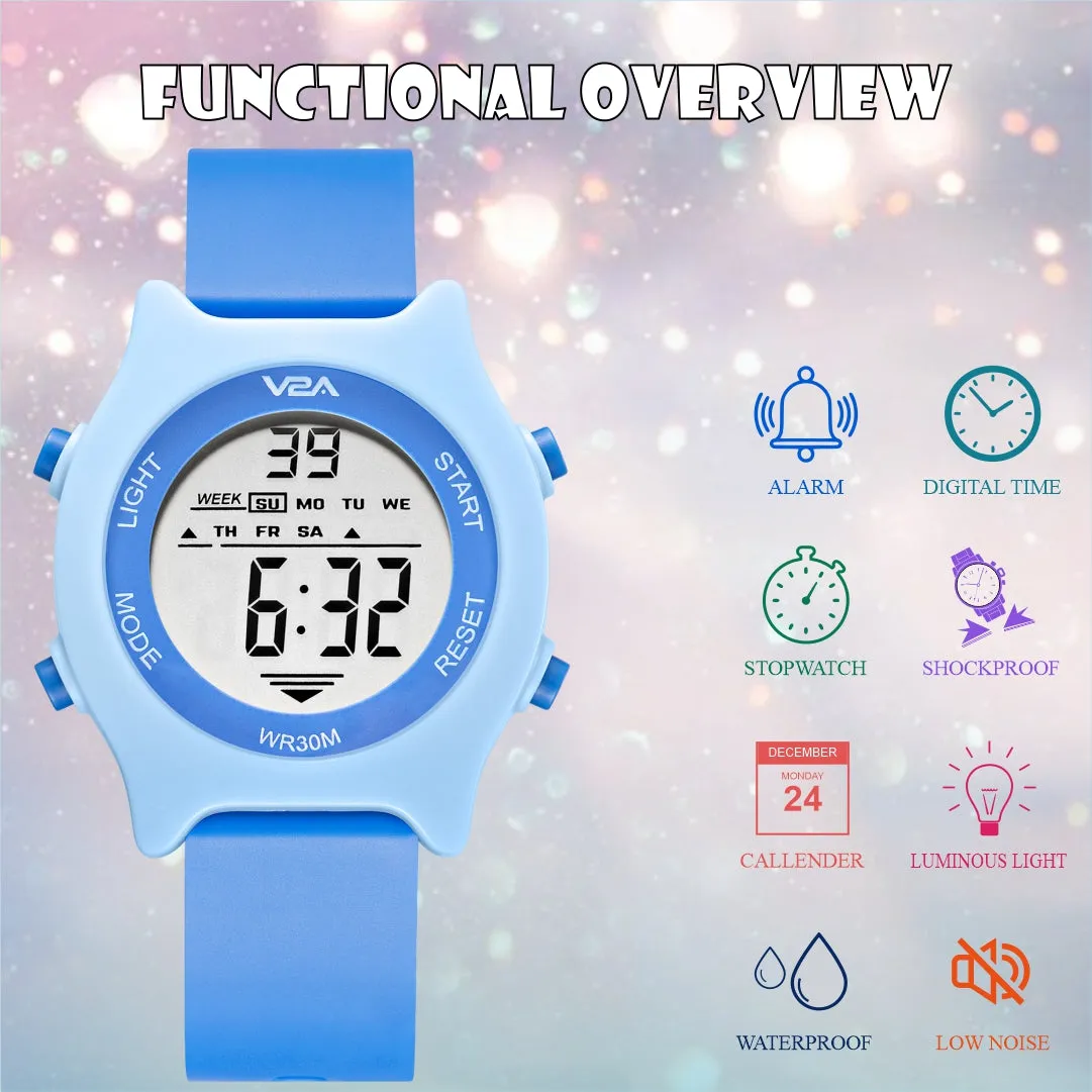 V2A Girls and Boys Kids Watch Gifts for Boys and Girls Age 4-13 for Multi-Functional 30 M Waterproof Digital Sports Watches for 4 5 6 7 8 Year Old Boy and Girls | Birthday Gift for Kids