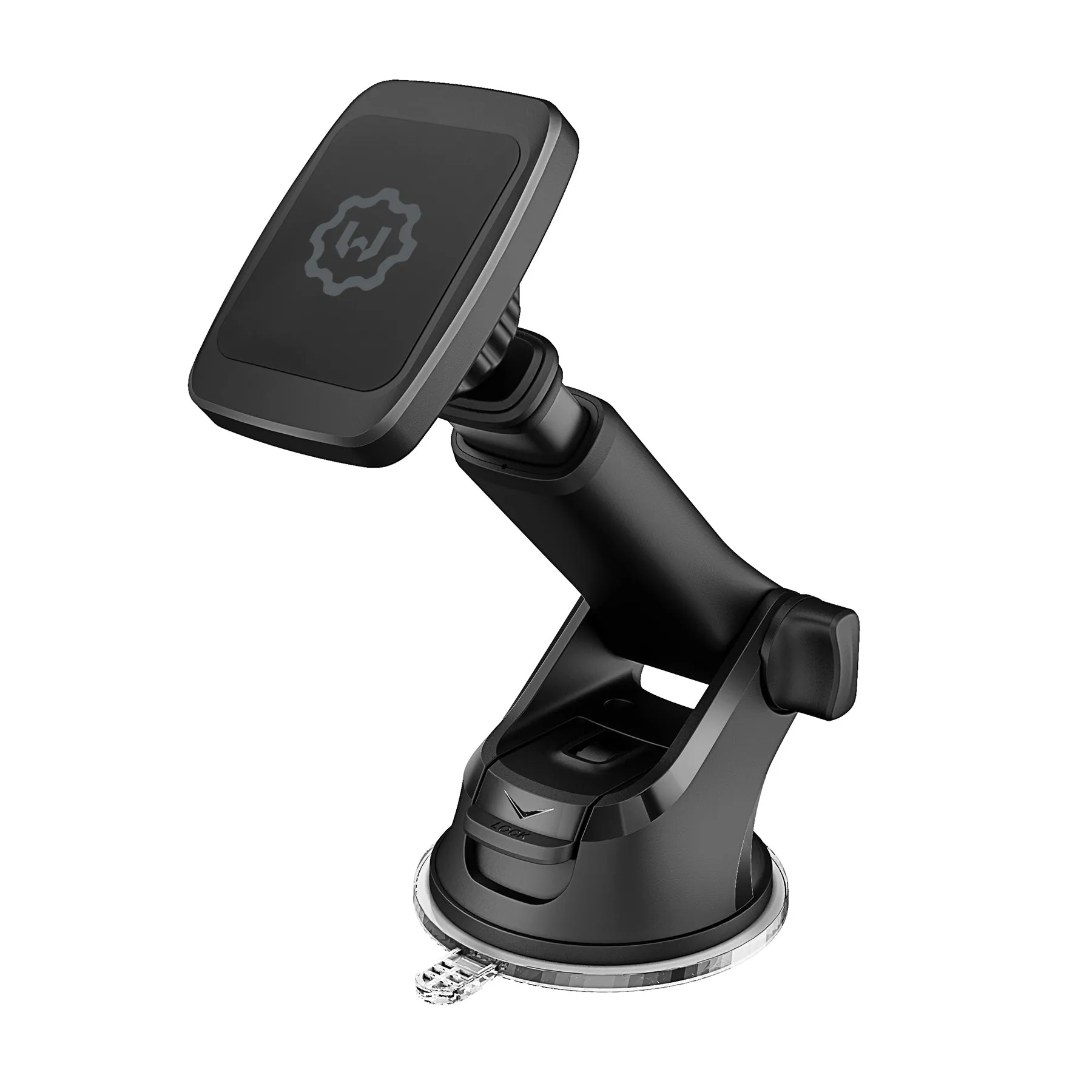 WixGear Universal Magnetic Car Mount Holder, Windshield Mount and Dashboard Mount Holder for Cell Phones and Tablets