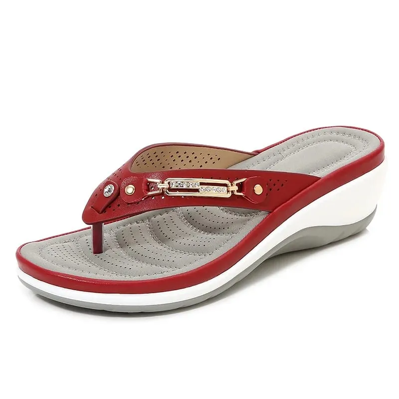 ⏰Women's Arch Support Soft Cushion Flip Flops Thong Sandals Slippers